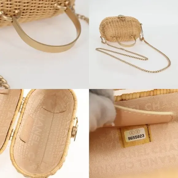 Chanel Rattan Chain Shoulder Bag - Picture 4 of 8